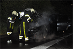 Melding 23.28 Prio 1 Brand Wegvervoer Personenauto Lutkepost Buitenpost
